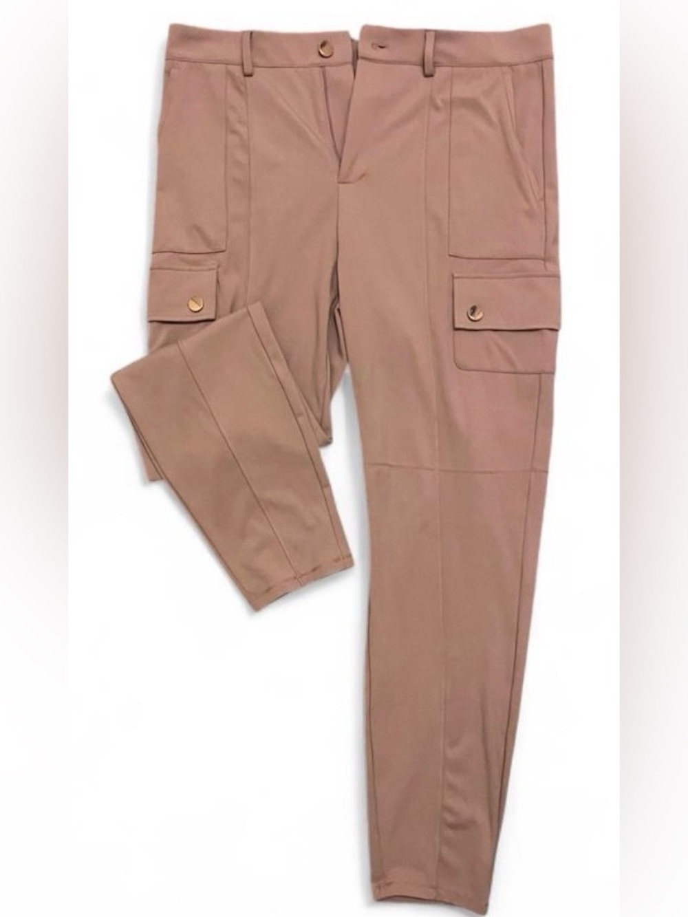 Halara Women's Cargo Slim Pants in Taupe